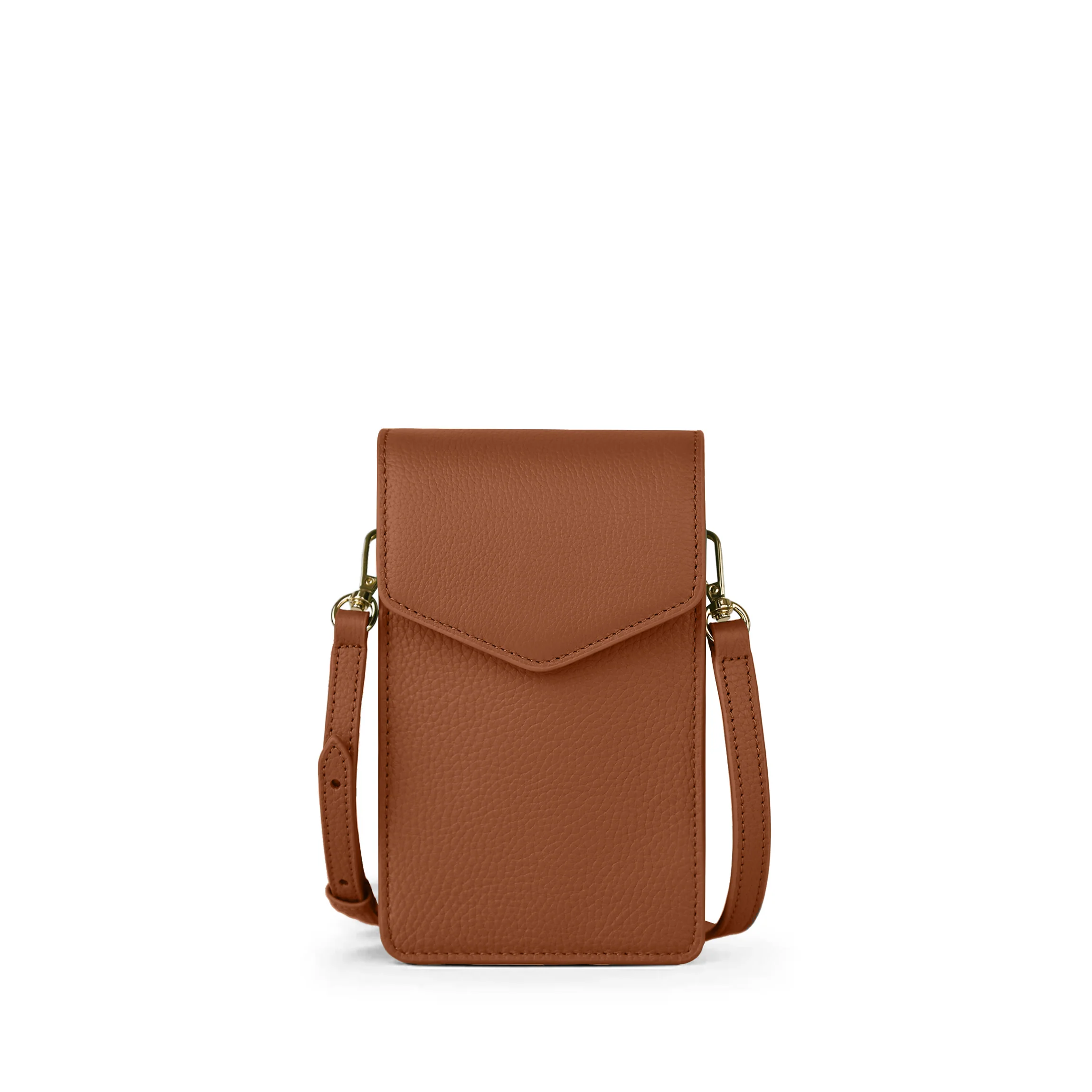 Mini Willow Crossbody Saddle Brown