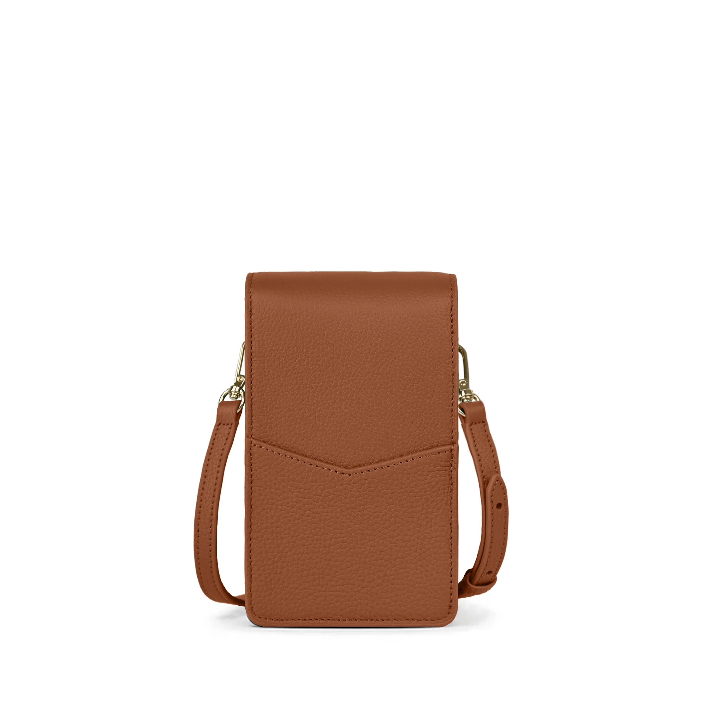 Mini Willow Crossbody Saddle Brown - Image 5