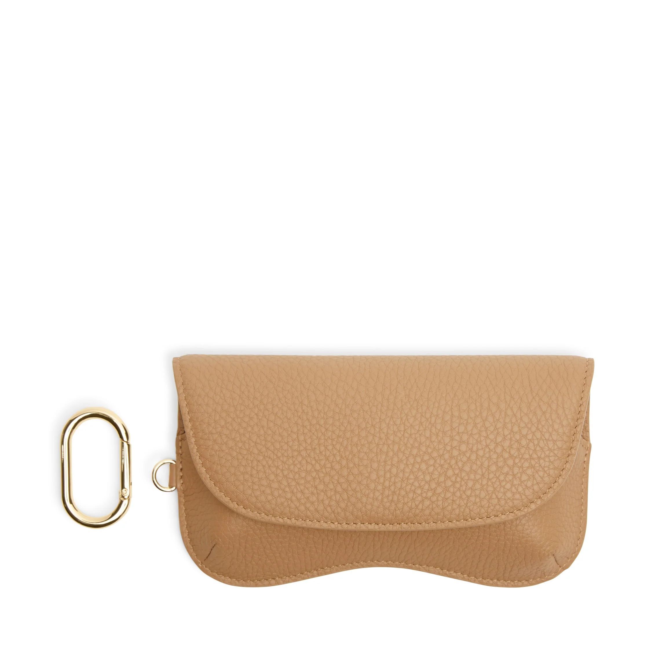 Portable Sunglass Case Camel - Image 4