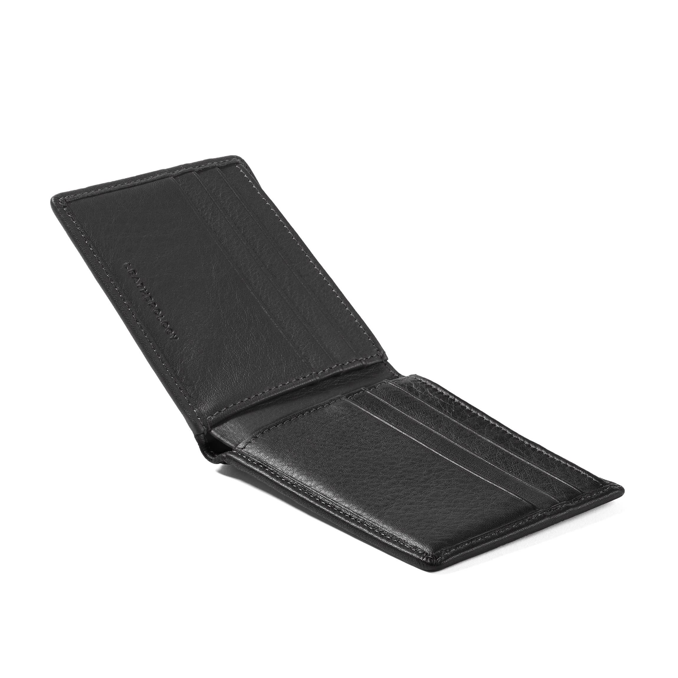 Thin Bifold Wallet RFID Black Onyx - Image 4